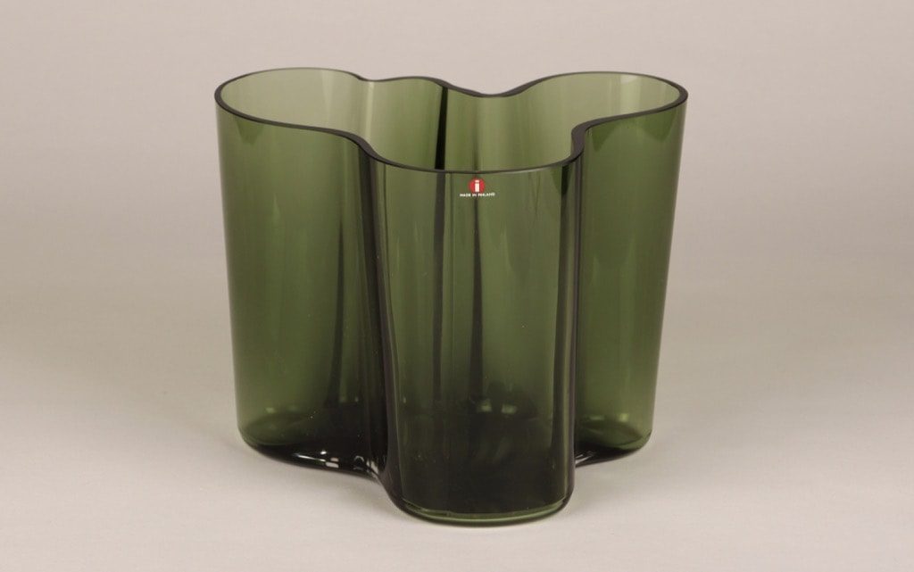 Iittala Savoy Maljakko Vihre Alvar Aalto Laatutavara